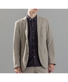 【ジョゼフ オム/JOSEPH HOMME / MEN】の新素材【接触冷感性/防しわ性/ストレッチ/洗える/撥水加工】トリコソリッドストレッチ ジャケット ベージュ系|ID: prp329100004606292 ipo3291000000032850569