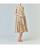 【グレース コンチネンタル/GRACE CONTINENTAL】のジュエリーモチーフドレス ベージュ|ID: prp329100004606322 ipo3291000000032853024