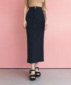 【グレース コンチネンタル/GRACE CONTINENTAL】のトリアセペンシルラインスカート ネイビー|ID: prp329100004606323 ipo3291000000032853225