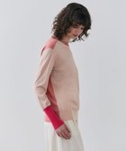 【ベイジ,/BEIGE,】の【洗える】BURNET / カラーミックスクルーネックトップス Nude×Salmon×Pink|ID: prp329100004606369 ipo3291000000033604737