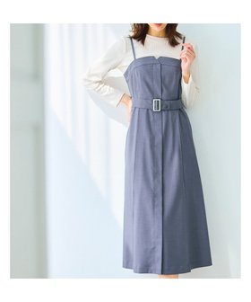 【エニィ スィス/any SiS】の【2SET】ビスチェワンピース×シアーラッセルプルオーバーセット 人気、トレンドファッション・服の通販 founy(ファニー) ファッション Fashion レディースファッション Fashion for Women ワンピース Dresses インナー Innerwear シアー Sheer, See-Through シンプル Simple, Minimal ストレッチ Stretch, Stretchy Fabric トレンド Trend, Trending Now レース Lace, Lace Fabric A/W・秋冬 Autumn/Winter |ID:prp329100004606423
