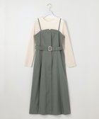 【エニィ スィス/any SiS】の【2SET】ビスチェワンピース×シアーラッセルプルオーバーセット 人気、トレンドファッション・服の通販 founy(ファニー) ファッション Fashion レディースファッション Fashion for Women ワンピース Dresses インナー Innerwear シアー Sheer, See-Through シンプル Simple, Minimal ストレッチ Stretch, Stretchy Fabric トレンド Trend, Trending Now レース Lace, Lace Fabric A/W・秋冬 Autumn/Winter thumbnail カーキ系|ID: prp329100004606423 ipo3291000000033119748