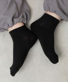 【ウィゴー/WEGO】の無地ショートソックス ブラック|ID: prp329100004606708 ipo3291000000032876694