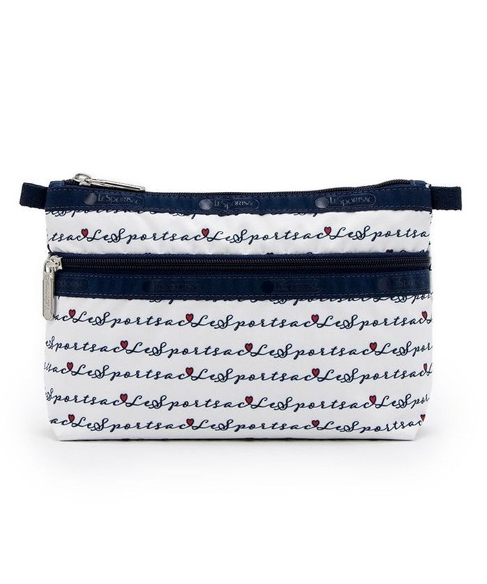 【レスポートサック/LeSportsac】のCOSMETIC CLUTCH/マリンロゴボーダー インテリア・キッズ・メンズ・レディースファッション・服の通販 founy(ファニー) https://founy.com/ ファッション Fashion レディースファッション Fashion for Women バッグ Bags ミニ財布・二つ折り財布 Wallets & Card Cases ポーチ&ミニバッグ Pouches & Mini Bags おすすめ Recommended / Our Picks クラッチ Clutch, Clutch Bag ボーダー Border, Stripe ポケット Pocket, Pocket Detail ポーチ Pouch, Small Case 旅行 Travel 財布 Wallet, Purse |ID: prp329100004606770 ipo3291000000033145462