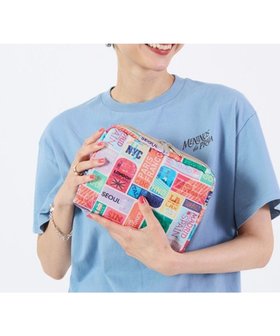 【レスポートサック/LeSportsac】のEXTRA LARGE RECTANGULAR COSMETIC/トラベルタグズ 人気、トレンドファッション・服の通販 founy(ファニー) ファッション Fashion レディースファッション Fashion for Women ミニ財布・二つ折り財布 Wallets & Card Cases ポーチ&ミニバッグ Pouches & Mini Bags おすすめ Recommended / Our Picks カラフル Colorful Design ダブル Double, Double-Breasted ポケット Pocket, Pocket Detail ポーチ Pouch, Small Case 手帳 Planner, Notebook 旅行 Travel 財布 Wallet, Purse |ID:prp329100004606779
