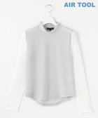 【23区 ゴルフ/NIJYUSANKU GOLF】の【WOMEN】AIR TOOLライト シアースリーブモックネック 接触冷感 UVケア 紫外線対策アイテム 人気、トレンドファッション・服の通販 founy(ファニー) ファッション Fashion レディースファッション Fashion for Women トップス・カットソー Cut & Sew Tops レディースパーカー・カジュアルフーディー Casual Hoodies & Sweatshirts スウェット・クルーネックトップス Sweatshirts & Crewnecks / Relaxed Fit Sweat Tops 春 Spring 軽量 Lightweight, Ultra Light スウェット / スエット Sweatshirt, Sweatwear ストレッチ Stretch, Stretchy Fabric 人気 Popular, Best Seller 長袖 Long Sleeve, Full Sleeve フィット Fit, Slim Fit ベーシック Basic, Essential メッシュ Mesh, Net Fabric モックネック Mock Neck, Short Turtleneck S/S・春夏 SS, Spring/Summer, Warm Season 夏 Summer エレガント 上品 Elegant thumbnail ライトグレー系|ID: prp329100004606813 ipo3291000000033566986