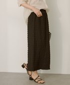 【アメリカンホリック/AMERICAN HOLIC】のポコポコナロースカート Black|ID: prp329100004606817 ipo3291000000033592070