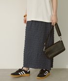 【アメリカンホリック/AMERICAN HOLIC】のポコポコナロースカート Navy|ID: prp329100004606817 ipo3291000000033592072