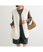 【グリーンパークス/Green Parks】のBP パイピングライトボアベスト Off White|ID: prp329100004606862 ipo3291000000033067692