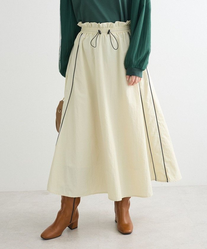 【グリーンパークス/Green Parks】のナイロンラインフレアスカート インテリア・キッズ・メンズ・レディースファッション・服の通販 founy(ファニー) https://founy.com/ ファッション Fashion レディースファッション Fashion for Women スカート Skirts Aライン・フレアスカート A-Line & Flared Skirts おすすめ Recommended / Our Picks スニーカー Sneakers, Trainers ポケット Pocket, Pocket Detail ミックス Mix, Mixed Style ロング Long, Long-Length 夏 Summer S/S・春夏 SS, Spring/Summer, Warm Season A/W・秋冬 Autumn/Winter |ID: prp329100004606869 ipo3291000000033067705