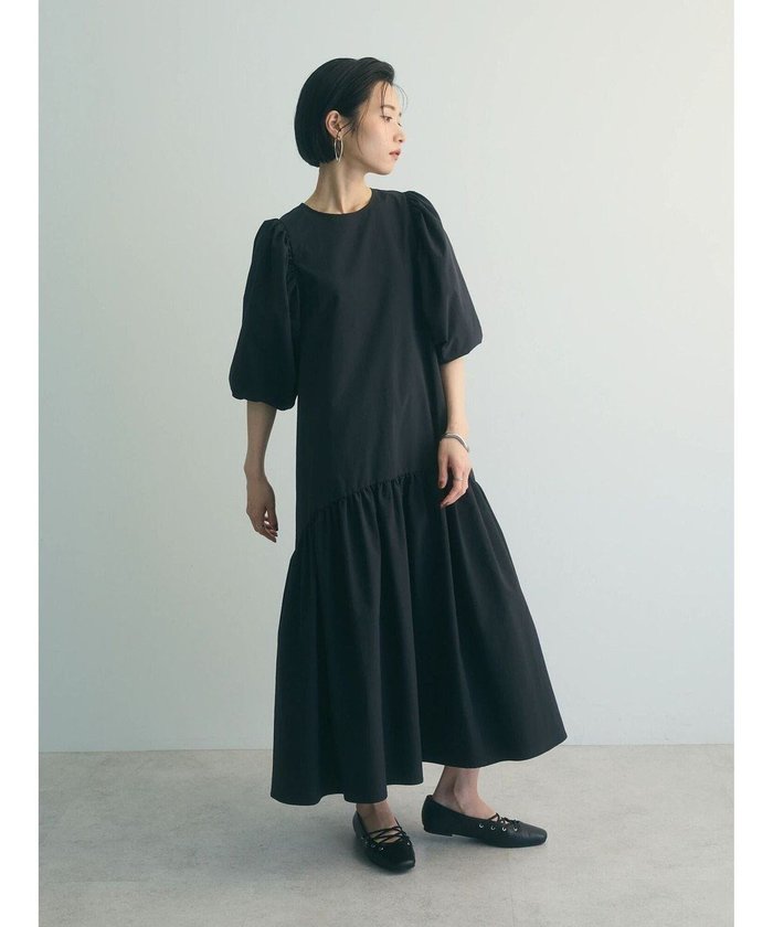 【グリーンパークス/Green Parks】のarmonia.ボリュームギャザーワンピース インテリア・キッズ・メンズ・レディースファッション・服の通販 founy(ファニー) https://founy.com/ ファッション Fashion レディースファッション Fashion for Women ワンピース Dresses ギャザー Gathered, Ruffled フェミニン Feminine, Girly フレア Flare, Flared ポケット Pocket, Pocket Detail エレガント 上品 Elegant 夏 Summer S/S・春夏 SS, Spring/Summer, Warm Season A/W・秋冬 Autumn/Winter |ID: prp329100004606875 ipo3291000000033067738