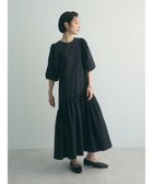 【グリーンパークス/Green Parks】のarmonia.ボリュームギャザーワンピース Black|ID: prp329100004606875 ipo3291000000033067739