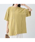 【アースミュージックアンドエコロジー/earth music&ecology】のステッチデザインルーズTee Light Green|ID: prp329100004606903 ipo3291000000033648527