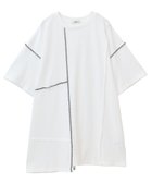 【アースミュージックアンドエコロジー/earth music&ecology】のステッチデザインルーズTee Ivory|ID: prp329100004606903 ipo3291000000033648528