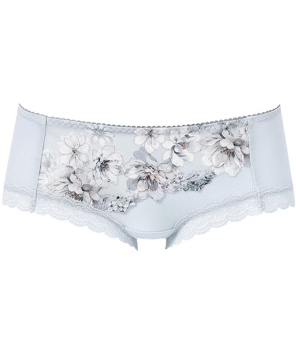 【ワコール/WACOAL】のボーイレングス ショーツ 【リボンブラ 脇すっきり】 BXB443とペア はきこみ丈あさめ やわらかく伸びる(バック) レディース PXB643 /ワコール インテリア・キッズ・メンズ・レディースファッション・服の通販 founy(ファニー) 　ファッション　Fashion　レディースファッション　Fashion for Women　バッグ　Bags　アンダー　Underwear Essentials　ショーツ　Shorts, Short Pants　リボン　Ribbon, Bow　サックス|ID: prp329100004606917 ipo3291000000033354069