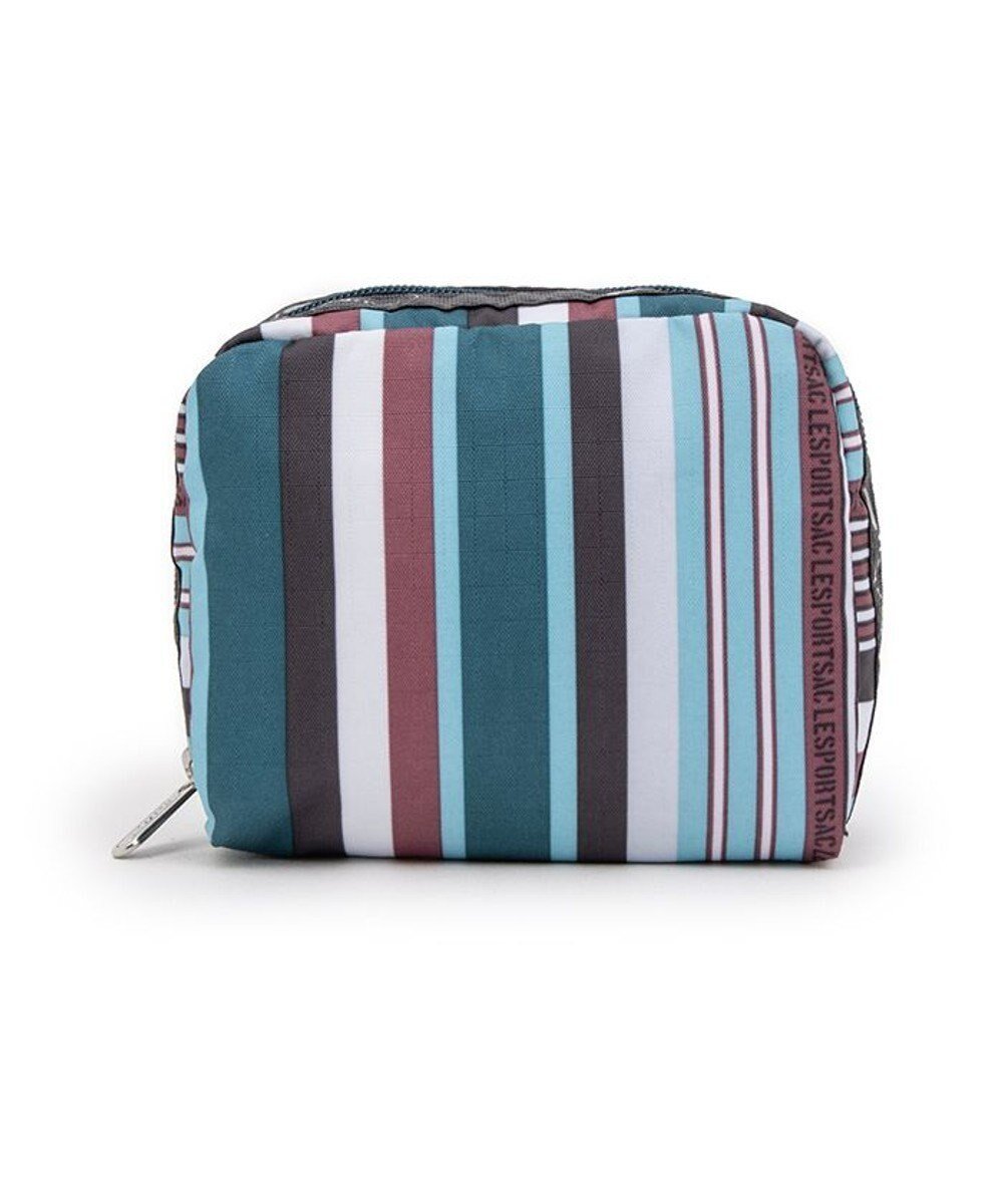 【レスポートサック/LeSportsac】のSQUARE COSMETIC/ファンシーストライプ 人気、トレンドファッション・服の通販 founy(ファニー) 　ファッション　Fashion　レディースファッション　Fashion for Women　ミニ財布・二つ折り財布　Wallets & Card Cases　ポーチ&ミニバッグ　Pouches & Mini Bags　新作・新入荷　New Arrivals / New In　おすすめ　Recommended / Our Picks　クール　Cool, Chic　コンパクト　Compact, Small Size　スクエア　Square, Square Shape　ストライプ　Stripe, Striped Pattern　ポーチ　Pouch, Small Case　夏　Summer　定番　Standard, Basic Item　春　Spring　S/S・春夏　SS, Spring/Summer, Warm Season　財布　Wallet, Purse　 other-1|ID: prp329100004606976 ipo3291000000032883212