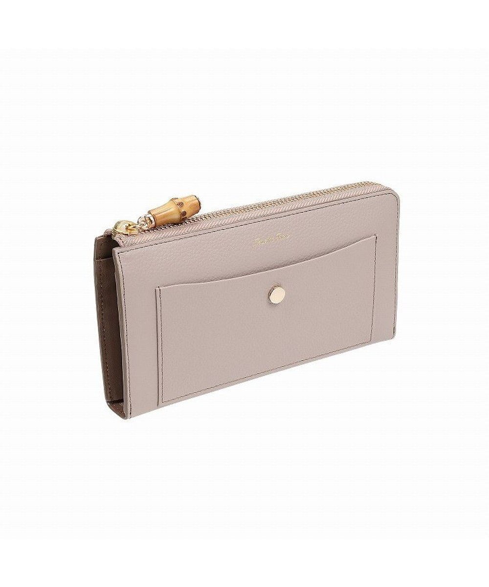 【エースバッグズアンドラゲッジ/ACE BAGS & LUGGAGE】の【大容量・新色登場】 Jewelna Rose フォリー 本革 長財布 15147 インテリア・キッズ・メンズ・レディースファッション・服の通販 founy(ファニー) 　ファッション　Fashion　レディースファッション　Fashion for Women　ミニ財布・二つ折り財布　Wallets & Card Cases　おすすめ　Recommended / Our Picks　バンブー　Bamboo, Bamboo Material　ポケット　Pocket, Pocket Detail　財布　Wallet, Purse　グレージュ|ID: prp329100004606996 ipo3291000000033324544