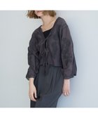 【イェッカ ヴェッカ/YECCA VECCA】の刺繍リボンライトジャケット Charcoal Gray|ID: prp329100004607015 ipo3291000000033368699
