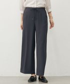 【ジェイ プレス/J.PRESS】の【洗える・吸水速乾・接触冷感・セットアップ対応】Light ジョーゼット ワイド パンツ スレート系|ID: prp329100004607041 ipo3291000000032884464