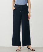 【ジェイ プレス/J.PRESS】の【洗える・吸水速乾・接触冷感・セットアップ対応】Light ジョーゼット ワイド パンツ ダークネイビー系|ID: prp329100004607041 ipo3291000000032884480