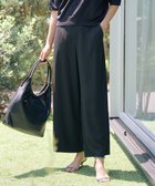 【ジェイ プレス/J.PRESS】の【洗える・吸水速乾・接触冷感・セットアップ対応】Light ジョーゼット ワイド パンツ ダークネイビー系|ID: prp329100004607041 ipo3291000000034230397