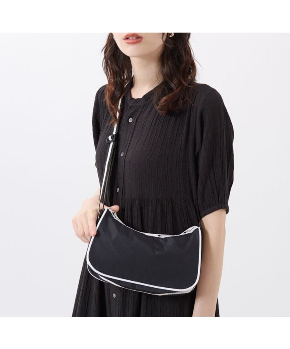 【レスポートサック/LeSportsac】のMINI E/W SHLDR CROSSBODY/スペクテイターブラック インテリア・キッズ・メンズ・レディースファッション・服の通販 founy(ファニー) 　ファッション　Fashion　レディースファッション　Fashion for Women　アウトドア　Outdoor Clothing　コンパクト　Compact, Small Size　軽量　Lightweight, Ultra Light　ショルダー　Shoulder, Shoulder Strap　シンプル　Simple, Minimal　スポーティ　Sporty, Casual Athletic　スマート　Smart, Elegant　財布　Wallet, Purse　トラベル　Travel, Travel Gear　プリント　Print, Printed Pattern　ポケット　Pocket, Pocket Detail　ポシェット　Pochette, Mini Bag　無地　Plain, Solid Color　ワンショル　One Shoulder, Asymmetrical　おすすめ　Recommended / Our Picks　旅行　Travel　ビジネス 仕事 通勤　Business / Work / Commuting　スペクテイターブラック|ID: prp329100004607095 ipo3291000000033367894