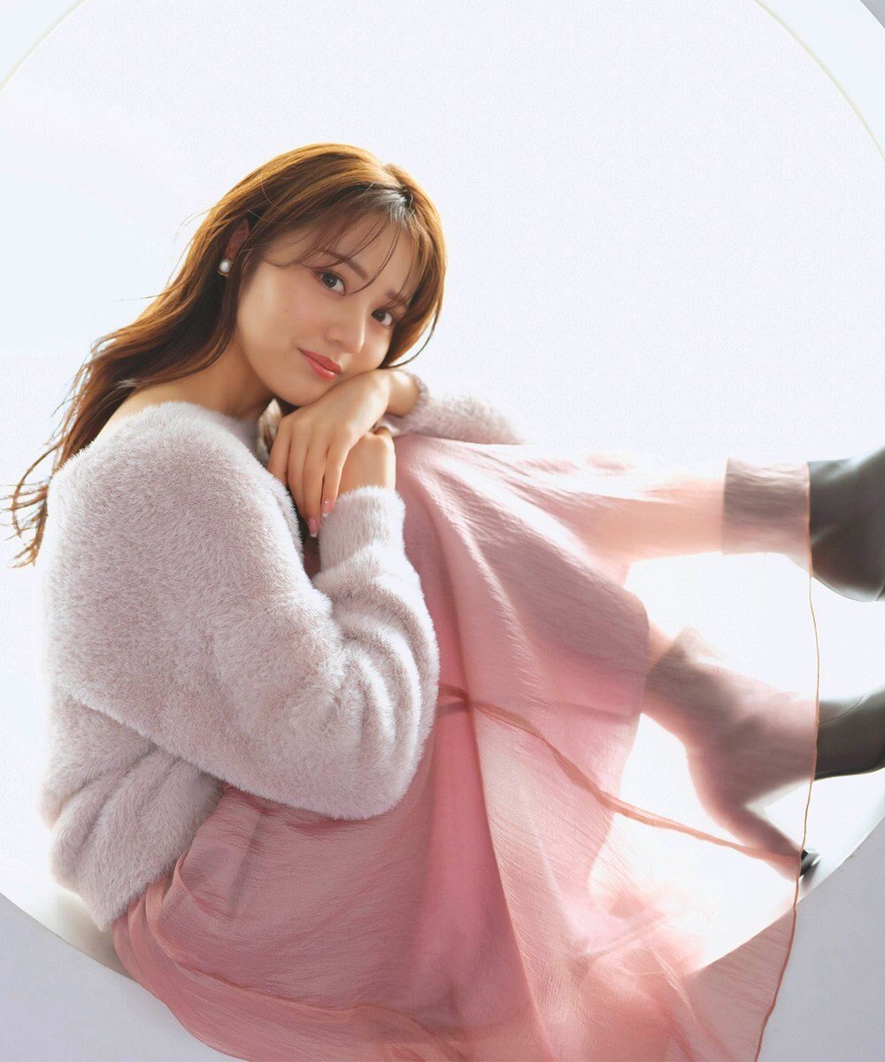 【フェルゥ/Feroux】の【洗える】ニット×フレアスカート セットアップ インテリア・キッズ・メンズ・レディースファッション・服の通販 founy(ファニー) 　ファッション　Fashion　レディースファッション　Fashion for Women　セットアップ　Matching Sets　スカート・ミニ/ミディ/マキシ　Skirts / Mini, Midi & Maxi Skirts　スカート　Skirts　Aライン・フレアスカート　A-Line & Flared Skirts　セットアップ　Set-Up, Coordinated Outfit　トレンド　Trend, Trending Now　バランス　Balance, Style Balance　フェミニン　Feminine, Girly　フレア　Flare, Flared　ルーズ　Loose, Oversized　人気　Popular, Best Seller　今季　This Season, Current Season　冬　Winter / This Winter　洗える　Machine Washable　A/W・秋冬　Autumn/Winter　ピンク系|ID: prp329100004607309 ipo3291000000036063028