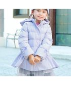 【エニファム/any FAM / KIDS】の【洗濯機OK】中綿リボンコート サックスブルー|ID: prp329100004609194 ipo3291000000032967647