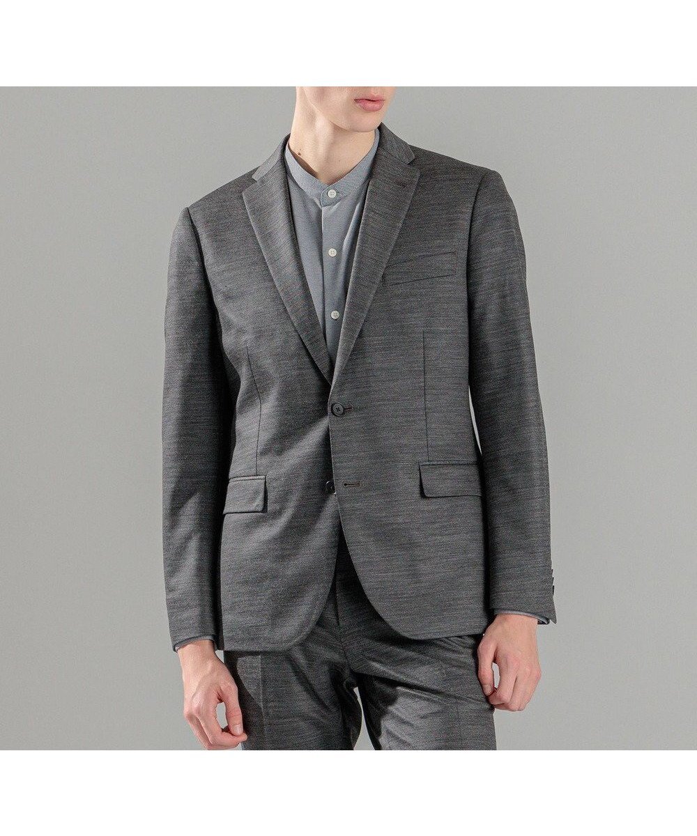 【ジョゼフ オム/JOSEPH HOMME / MEN】の新素材【抜群のストレッチ性/セットアップ対応可】スプリングウールジャージー ジャケット インテリア・キッズ・メンズ・レディースファッション・服の通販 founy(ファニー) 　ファッション　Fashion　メンズファッション　Fashion for Men　アウター　Men's Coats Outerwear　テーラードジャケット　Tailored Jackets & Blazers　シェイプ　Shape, Slim Fit　ジャケット　Jacket, Outerwear　ストレッチ　Stretch, Stretchy Fabric　セットアップ　Set-Up, Coordinated Outfit　センター　Center, Center Line　フラップ　Flap, Flap Pocket　ベーシック　Basic, Essential　ポケット　Pocket, Pocket Detail　冬　Winter / This Winter　夏　Summer　春　Spring　S/S・春夏　SS, Spring/Summer, Warm Season　グレー系|ID: prp329100004609204 ipo3291000000032967738