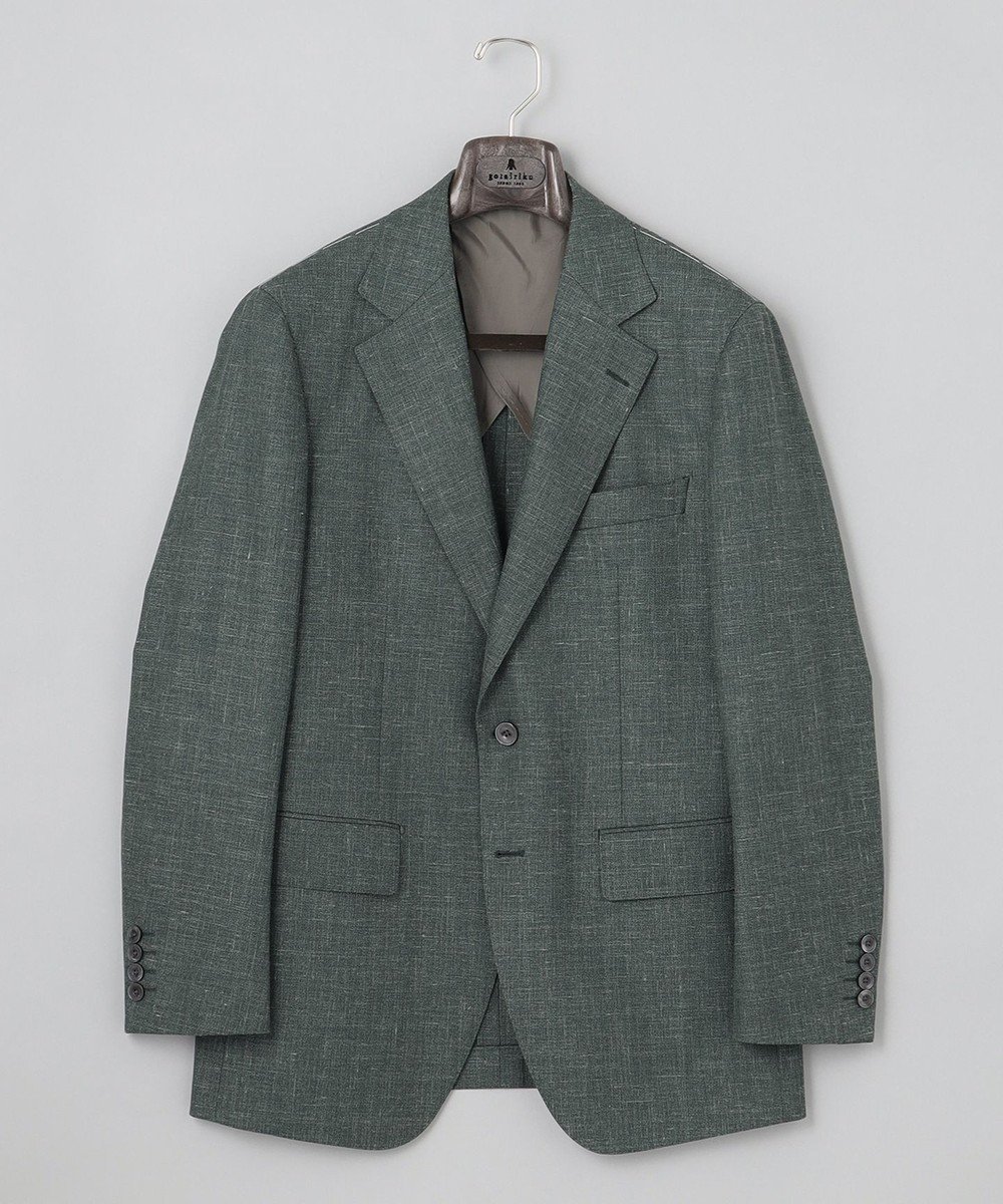 【五大陸/gotairiku / MEN】の【TALLIA DI DELFINO】Portofino ジャケット インテリア・キッズ・メンズ・レディースファッション・服の通販 founy(ファニー) 　ファッション　Fashion　メンズファッション　Fashion for Men　アウター　Men's Coats Outerwear　テーラードジャケット　Tailored Jackets & Blazers　イタリア　Italy　シェイプ　Shape, Slim Fit　ジャケット　Jacket, Outerwear　レギュラー　Regular, Standard Fit　再入荷　Restock / Back in Stock　夏　Summer　定番　Standard, Basic Item　春　Spring　S/S・春夏　SS, Spring/Summer, Warm Season　グリーン系|ID: prp329100004609205 ipo3291000000032967745