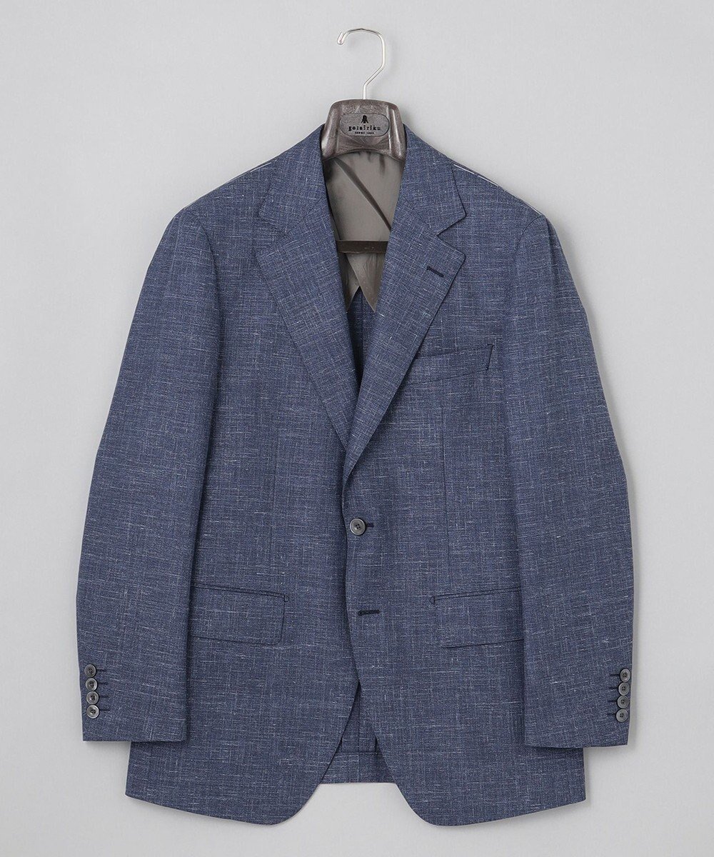 【五大陸/gotairiku / MEN】の【TALLIA DI DELFINO】Portofino ジャケット インテリア・キッズ・メンズ・レディースファッション・服の通販 founy(ファニー) 　ファッション　Fashion　メンズファッション　Fashion for Men　アウター　Men's Coats Outerwear　テーラードジャケット　Tailored Jackets & Blazers　イタリア　Italy　シェイプ　Shape, Slim Fit　ジャケット　Jacket, Outerwear　レギュラー　Regular, Standard Fit　再入荷　Restock / Back in Stock　夏　Summer　定番　Standard, Basic Item　春　Spring　S/S・春夏　SS, Spring/Summer, Warm Season　ネイビー系|ID: prp329100004609205 ipo3291000000032967746