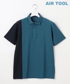 【23区 ゴルフ/23区GOLF / MEN】の【MEN】AIR TOOLライト ポロシャツ 接触冷感 UVケア 高通気 高ストレッチ性 ダルブルー系|ID: prp329100004609209 ipo3291000000033217296