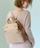 【トプカピ/TOPKAPI】の【Breath TOPKAPI】RIPPLE リプル ナイロン コンビ ベルト デザイン 3way リュック / バッグパック ベージュ|ID: prp329100004609214 ipo3291000000033182575