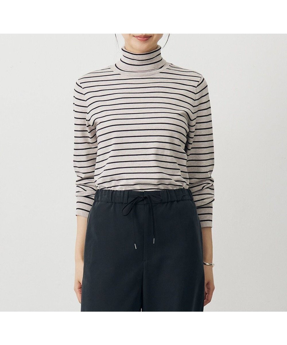 【ジェイ プレス/J.PRESS】の【人気のため新色追加】PRINCE タートルネック ニット インテリア・キッズ・メンズ・レディースファッション・服の通販 founy(ファニー) ファッション Fashion レディースファッション Fashion for Women トップス・カットソー Cut & Sew Tops ニット Knit Tops & Sweaters タートルネック・ハイネックトップス Turtlenecks & High-Neck Tops インナー Innerwear 今季 This Season, Current Season ストレッチ Stretch, Stretchy Fabric ストレート Straight, Straight Cut セーター Sweater, Knitwear タートルネック Turtleneck, High Neck 定番 Standard, Basic Item なめらか Smooth, Silky Texture 人気 Popular, Best Seller フェミニン Feminine, Girly ラベンダー Lavender ロング Long, Long-Length A/W・秋冬 Autumn/Winter エレガント 上品 Elegant トップベージュ×ダークブラウン系|ID: prp329100004609235 ipo3291000000033432477