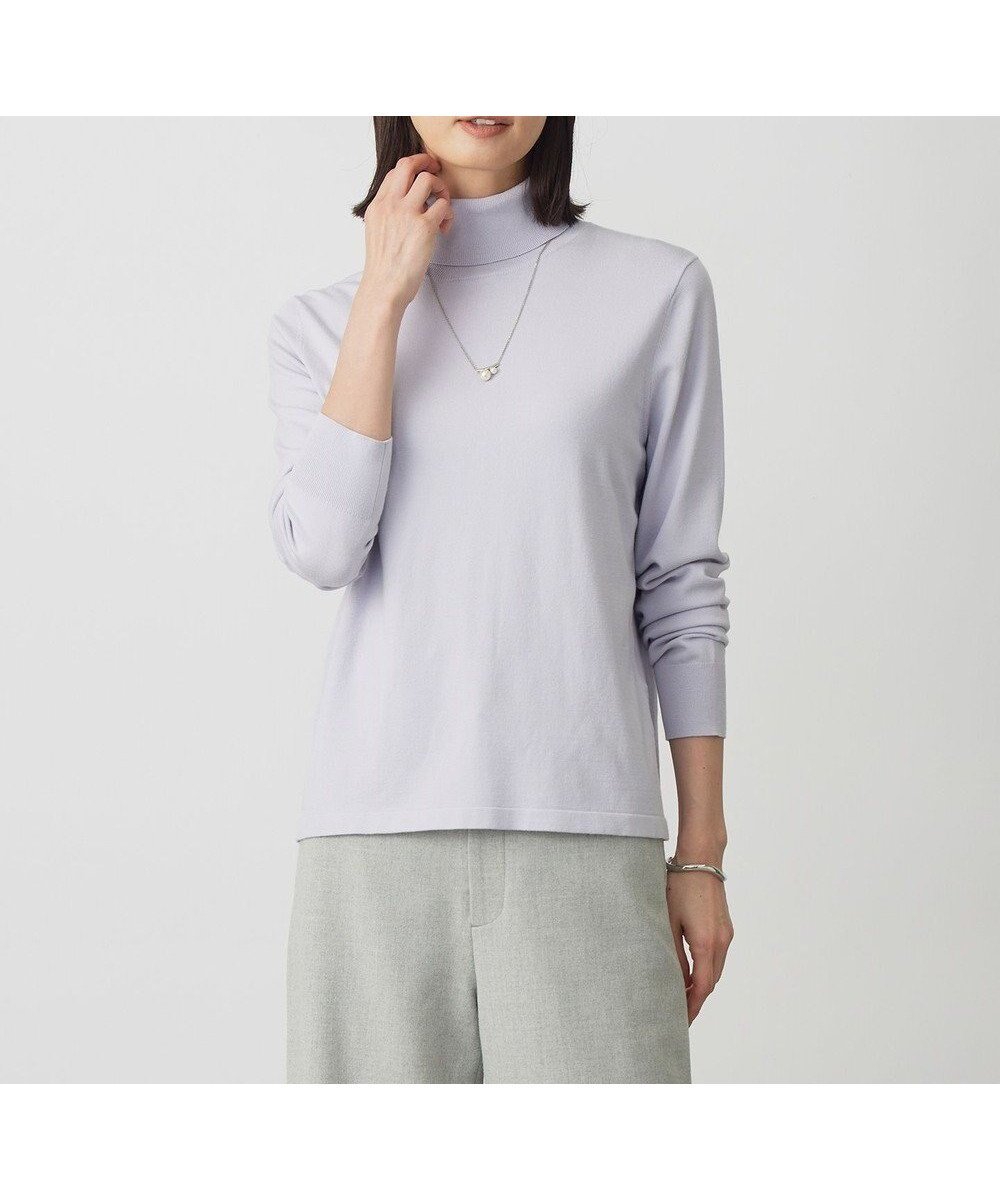 【ジェイ プレス/J.PRESS】の【人気のため新色追加】PRINCE タートルネック ニット インテリア・キッズ・メンズ・レディースファッション・服の通販 founy(ファニー) ファッション Fashion レディースファッション Fashion for Women トップス・カットソー Cut & Sew Tops ニット Knit Tops & Sweaters タートルネック・ハイネックトップス Turtlenecks & High-Neck Tops インナー Innerwear 今季 This Season, Current Season ストレッチ Stretch, Stretchy Fabric ストレート Straight, Straight Cut セーター Sweater, Knitwear タートルネック Turtleneck, High Neck 定番 Standard, Basic Item なめらか Smooth, Silky Texture 人気 Popular, Best Seller フェミニン Feminine, Girly ラベンダー Lavender ロング Long, Long-Length A/W・秋冬 Autumn/Winter エレガント 上品 Elegant ラベンダー系|ID: prp329100004609235 ipo3291000000034084961