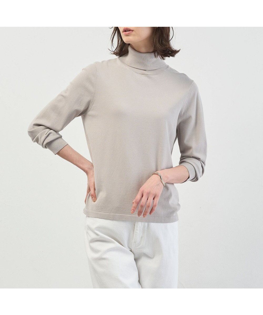 【ジェイ プレス/J.PRESS】の【人気のため新色追加】PRINCE タートルネック ニット インテリア・キッズ・メンズ・レディースファッション・服の通販 founy(ファニー) ファッション Fashion レディースファッション Fashion for Women トップス・カットソー Cut & Sew Tops ニット Knit Tops & Sweaters タートルネック・ハイネックトップス Turtlenecks & High-Neck Tops インナー Innerwear 今季 This Season, Current Season ストレッチ Stretch, Stretchy Fabric ストレート Straight, Straight Cut セーター Sweater, Knitwear タートルネック Turtleneck, High Neck 定番 Standard, Basic Item なめらか Smooth, Silky Texture 人気 Popular, Best Seller フェミニン Feminine, Girly ラベンダー Lavender ロング Long, Long-Length A/W・秋冬 Autumn/Winter エレガント 上品 Elegant グレージュ系|ID: prp329100004609235 ipo3291000000034319926