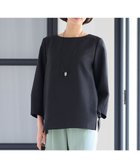 【自由区/JIYU-KU】の【セットアップ対応・洗える】ハニカムクロス ブラウス ブラック系|ID: prp329100004609292 ipo3291000000033306830
