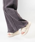 【スティーブマデン/STEVE MADDEN】のHEADWAY バックストラップ厚底パフィーサンダル ホワイト|ID: prp329100004609305 ipo3291000000033483513