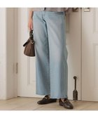 【ジェイ プレス/J.PRESS】の【洗える】BASIC STRETCH DENIM ワイド ストレート デニム ブリーチ系|ID: prp329100004609311 ipo3291000000034083027