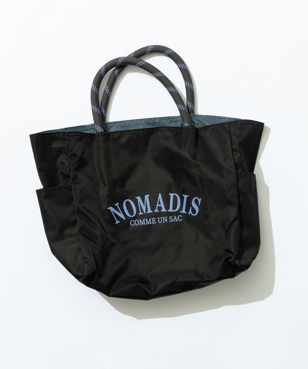 【23区/NIJYUSANKU】のNOMADIS SAC2 WIDE 16mm リバーシブルトートバッグ インテリア・キッズ・メンズ・レディースファッション・服の通販 founy(ファニー) 　ファッション　Fashion　レディースファッション　Fashion for Women　バッグ　Bags　キャンバス　Canvas, Canvas Fabric　シンプル　Simple, Minimal　タンブラー　Tumbler, Travel Mug　バランス　Balance, Style Balance　フィット　Fit, Slim Fit　ポケット　Pocket, Pocket Detail　リバーシブル　Reversible, Two-Sided　2025年　2025　2025-2026秋冬・A/W　Autumn/Winter 2025–26 AW25–26　ブラック系|ID: prp329100004609322 ipo3291000000032969807