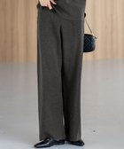 【23区/NIJYUSANKU】の【VERY9月号掲載/洗える/吊り干しOK】ヴィスコースストレッチ ワイド パンツ グレー系|ID: prp329100004609367 ipo3291000000032970123