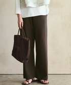 【23区/NIJYUSANKU】の【VERY9月号掲載/洗える/吊り干しOK】ヴィスコースストレッチ ワイド パンツ ブラウン系|ID: prp329100004609367 ipo3291000000035376646