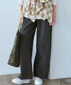 【23区/NIJYUSANKU】の【VERY9月号掲載/洗える/吊り干しOK】ヴィスコースストレッチ ワイド パンツ グレー系|ID: prp329100004609367 ipo3291000000035376649