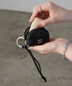 【ラシット/russet】の【2025SS新作】カラビナ付き レザーミニポーチ型チャーム(Z-220) Black|ID: prp329100004609373 ipo3291000000033118699