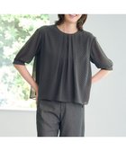 【ジェイ プレス/J.PRESS】の【洗える】ドットフロッキープリント フレア カットソー スレートベース系|ID: prp329100004609687 ipo3291000000034230733