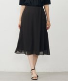 【ジェイ プレス/J.PRESS】の【洗える】ドットフロッキープリント フレア スカート ブラウンベース系|ID: prp329100004609691 ipo3291000000035545636