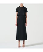 【グレース コンチネンタル/GRACE CONTINENTAL】のレイヤードキャミワンピース 人気、トレンドファッション・服の通販 founy(ファニー) ファッション Fashion レディースファッション Fashion for Women ワンピース Dresses キャミソールワンピース Camisole Dresses おすすめ Recommended / Our Picks キャミワンピース Cami Dress, Slip Dress セットアップ Set-Up, Coordinated Outfit ベスト Vest, Waistcoat エレガント 上品 Elegant 今季 This Season, Current Season 夏 Summer S/S・春夏 SS, Spring/Summer, Warm Season A/W・秋冬 Autumn/Winter thumbnail ブラック|ID: prp329100004609712 ipo3291000000034410906