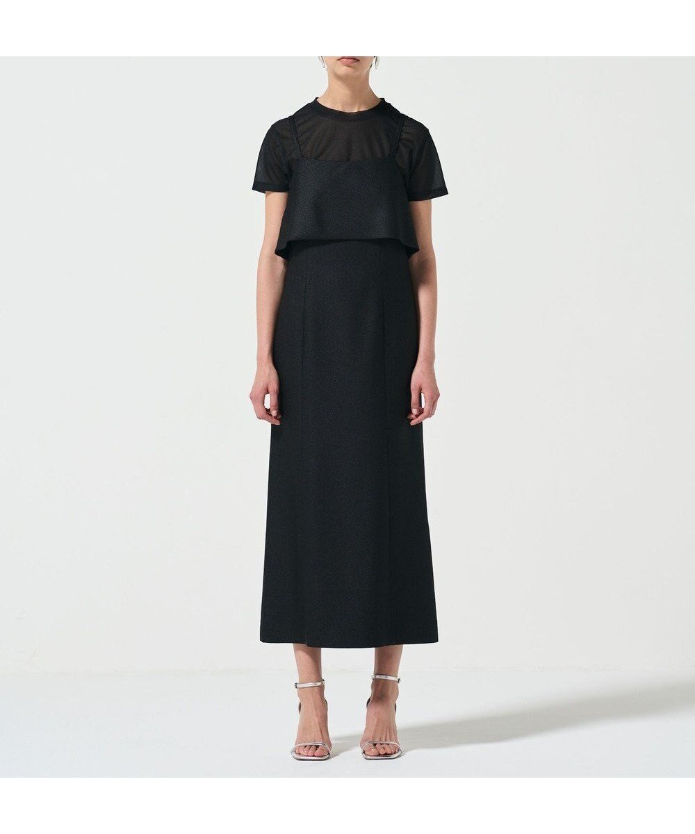 【グレース コンチネンタル/GRACE CONTINENTAL】のレイヤードキャミワンピース インテリア・キッズ・メンズ・レディースファッション・服の通販 founy(ファニー) ファッション Fashion レディースファッション Fashion for Women ワンピース Dresses キャミソールワンピース Camisole Dresses おすすめ Recommended / Our Picks キャミワンピース Cami Dress, Slip Dress セットアップ Set-Up, Coordinated Outfit ベスト Vest, Waistcoat エレガント 上品 Elegant 今季 This Season, Current Season 夏 Summer S/S・春夏 SS, Spring/Summer, Warm Season A/W・秋冬 Autumn/Winter ブラック|ID: prp329100004609712 ipo3291000000034410906