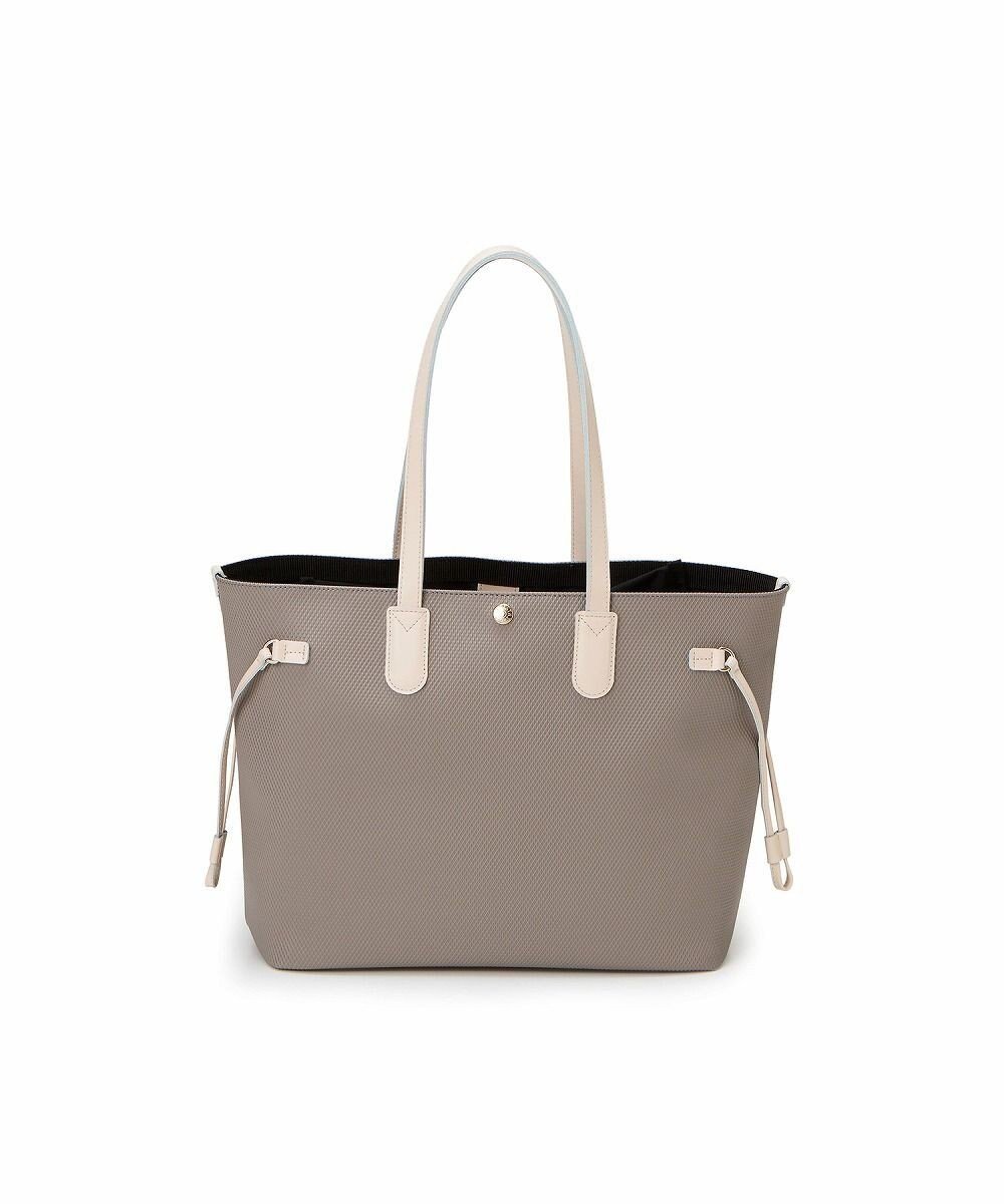 【トプカピ/TOPKAPI】の【Breath TOPKAPI】2way A4 ロングハンドル トート バッグ インテリア・キッズ・メンズ・レディースファッション・服の通販 founy(ファニー) 　ファッション　Fashion　レディースファッション　Fashion for Women　バッグ　Bags　クール　Cool, Chic　傘　Umbrella, Parasol　デニム　Denim, Jeans Material　ボックス　Boxy, Box Shape　ポケット　Pocket, Pocket Detail　リップ　Lip, Lip Motif　ロング　Long, Long-Length　ビジネス 仕事 通勤　Business / Work / Commuting　グレー|ID: prp329100004609715 ipo3291000000033655030