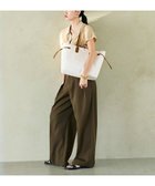 【トプカピ/TOPKAPI】の【Breath TOPKAPI】2way A4 ロングハンドル トート バッグ 人気、トレンドファッション・服の通販 founy(ファニー) ファッション Fashion レディースファッション Fashion for Women バッグ Bags クール Cool, Chic 傘 Umbrella, Parasol デニム Denim, Jeans Material ボックス Boxy, Box Shape ポケット Pocket, Pocket Detail リップ Lip, Lip Motif ロング Long, Long-Length ビジネス 仕事 通勤 Business / Work / Commuting thumbnail クリーム|ID: prp329100004609715 ipo3291000000033655032